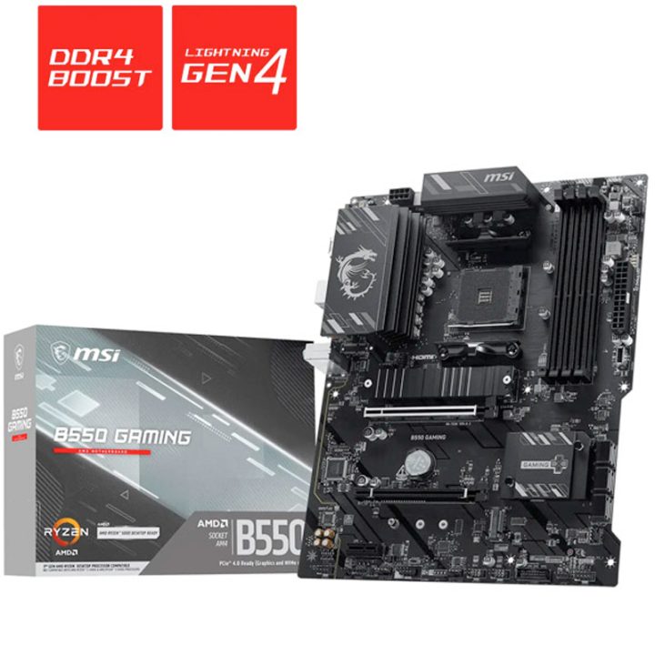 MSI B550 Gaming AM4 DDR4 Motherboard (911-7C56-093)