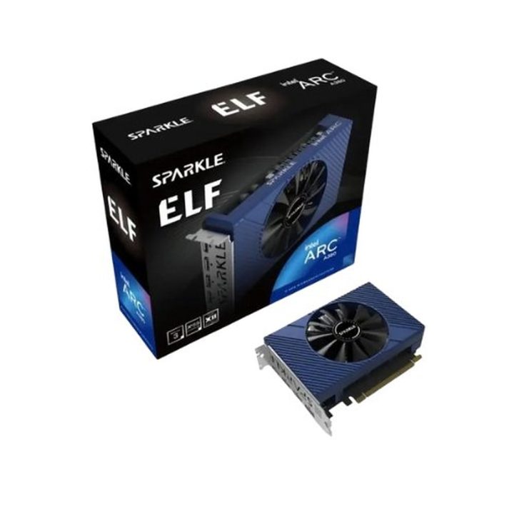 Placa gráfica Sparkle A380 elf 6GB GDDR6 (1A1-S00394100G)