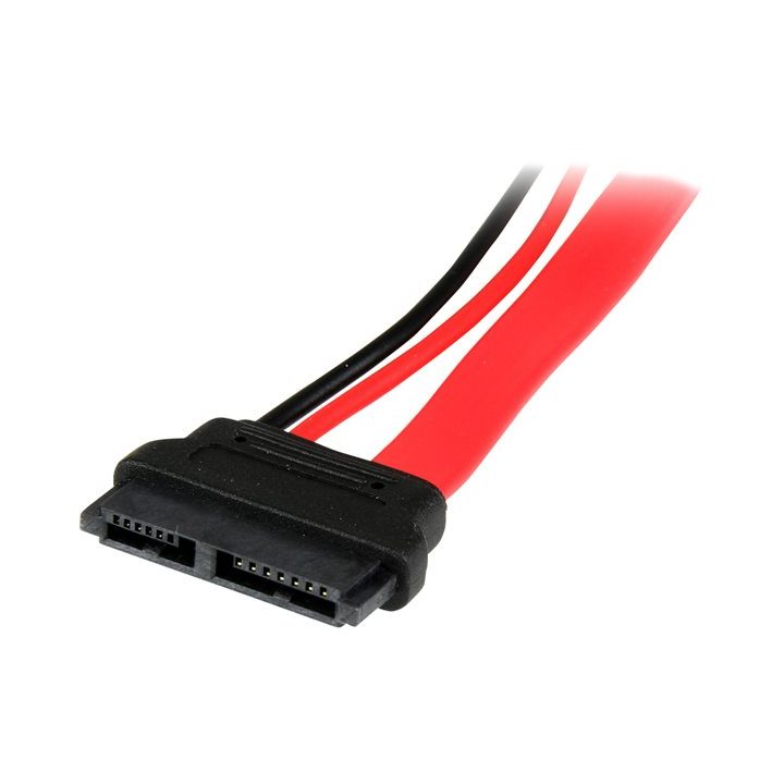 StarTech.com 15cm Slimline SATA to SATA Power Data Adapter Cable -…