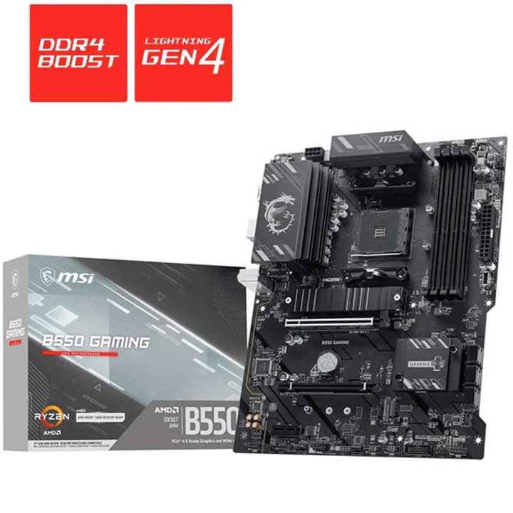 Motherboard MSI B550 gaming AM4 DDR4 (911-7C56-093)