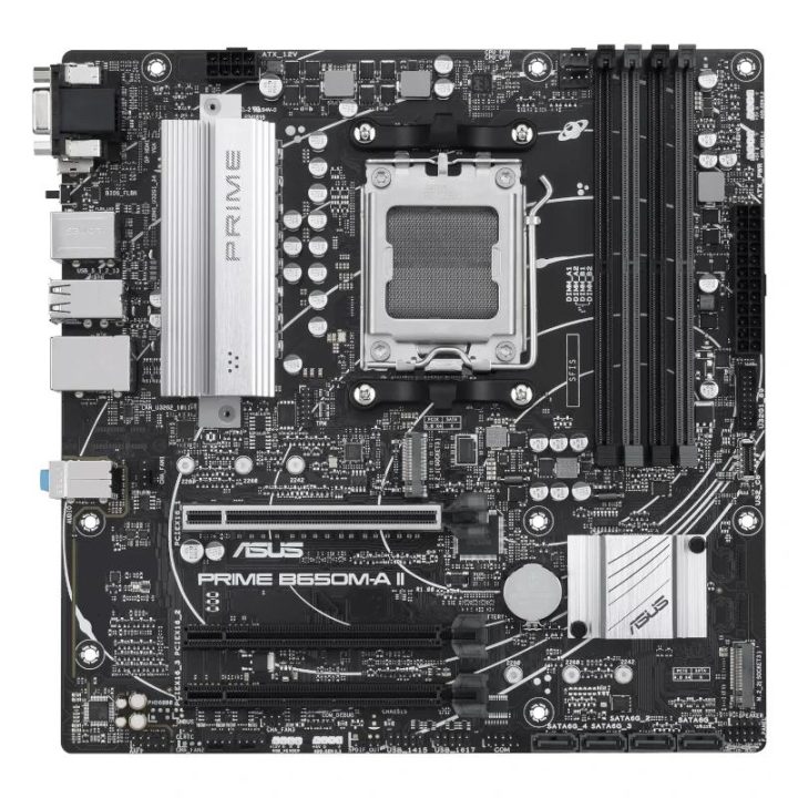 ASUS PRIME B650M-A II-CSM AMD B650 AM5 Socket micro ATX