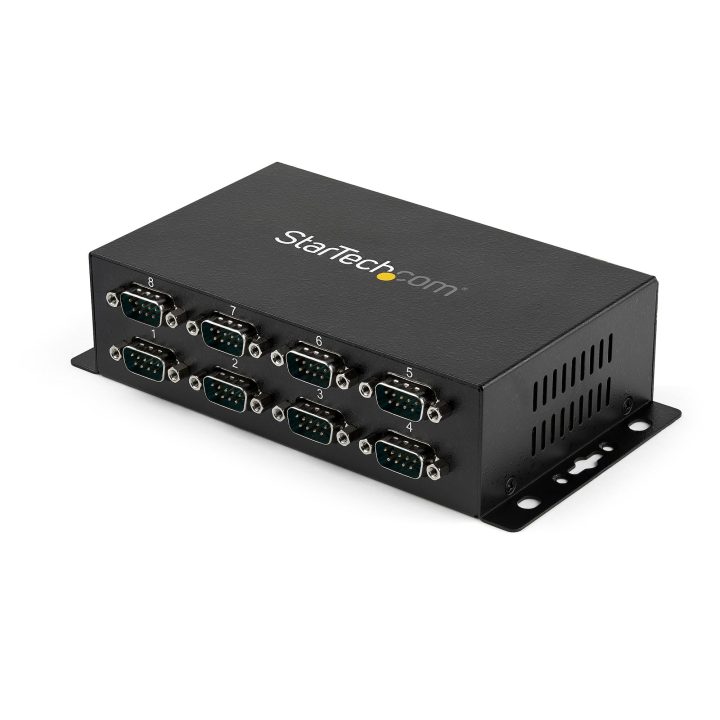 StarTech.com USB to 8-Port RS232 Serial Hub Adapter Industrial…