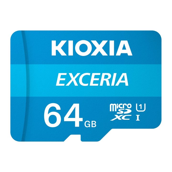 KIOXIA 64GB Exceria UHS-I C10 R100 Micro SD Memory Card with Adapter…