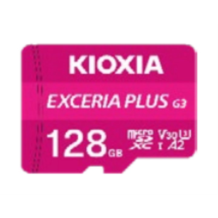 Kioxia EXCERIA PLUS G3 128 GB MicroSDXC UHS-I Class 10 (LMPL3M128GG2)