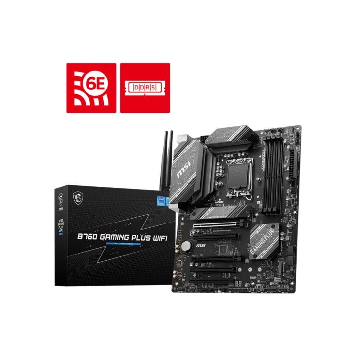 MSI B760 GAMING PLUS WIFI Intel B760 LGA 1700 ATX Motherboard