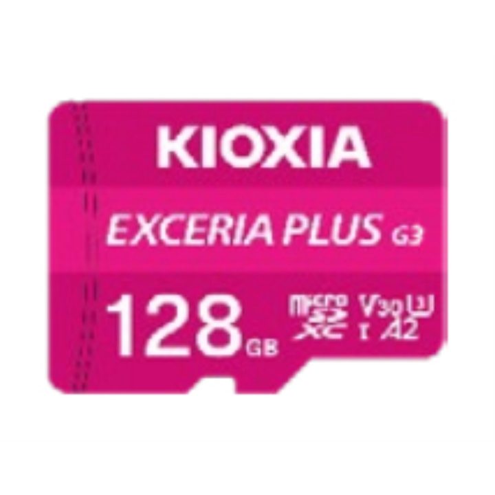 Kioxia EXCERIA PLUS G3 128 GB MicroSDXC UHS-I Class 10 (LMPL3M128GG2)