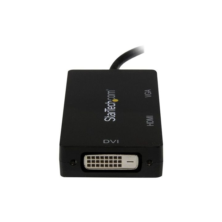 StarTech.com Mini DisplayPort to VGA, DVI, or HDMI Adapter - 3-in-1…