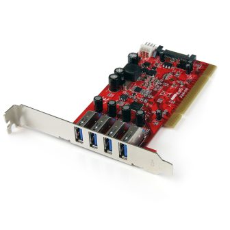StarTech.com Tarjeta Adaptador PCI USB 3.0 (5Gbps) SuperSpeed 4…