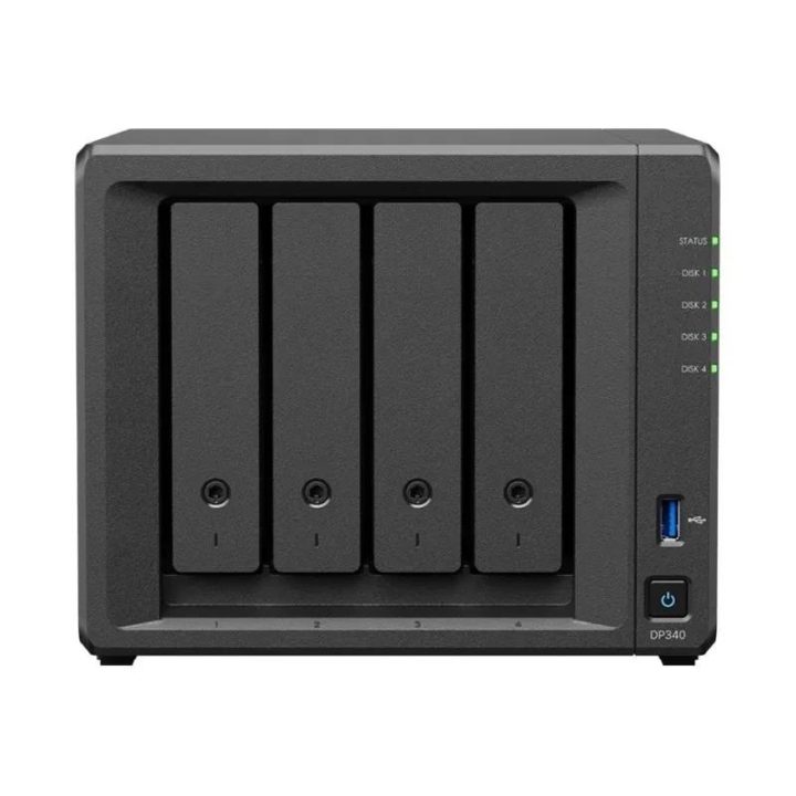 Servidor NAS Synology DP340 32GB 4 baias