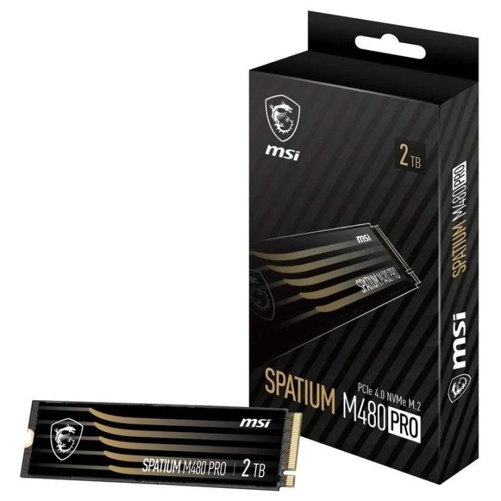 MSI Spatium M480 Pro 2 TB M.2 NVMe PCIe 4.0