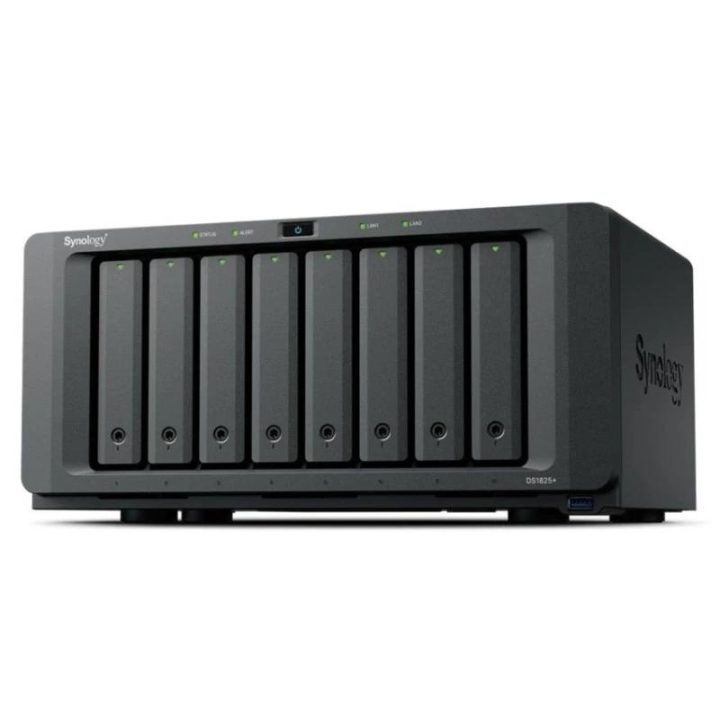 Synology DiskStation DS1825+ NAS Storage Server Ryzen Embedded V1500B…