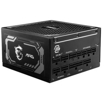 MSI MAG A1250GL PCIE5 Power Supply Unit 1250 W 24-pin ATX ATX Black