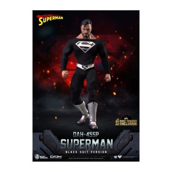 Beast Kingdom DC Comics Superman DYNAMIC8H Special Black Suit Action…