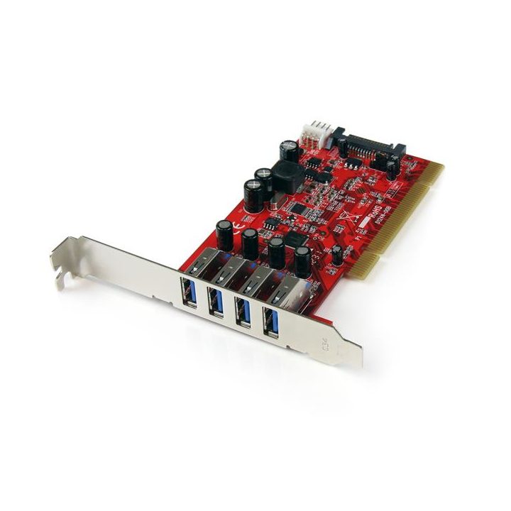 StarTech.com Tarjeta Adaptador PCI USB 3.0 (5Gbps) SuperSpeed 4…