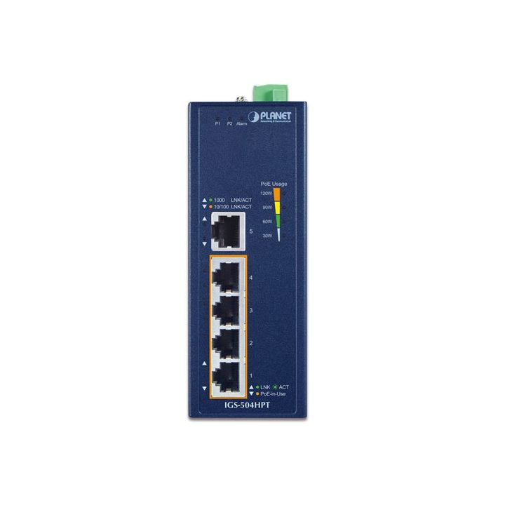 PLANET IGS-504HPT switch No administrado L2 Gigabit Ethernet…