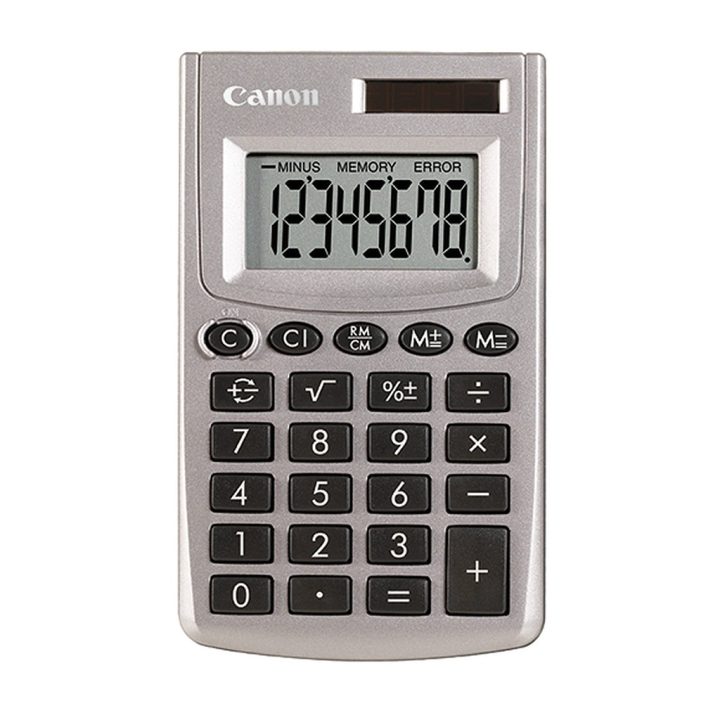 Canon LS-270L Pocket Calculator Calculator Display Silver