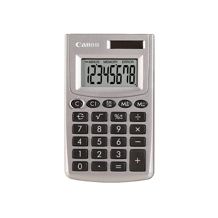 Canon LS-270L Pocket Calculator Calculator Display Silver