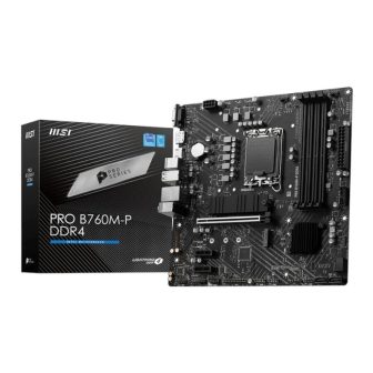 MSI PRO B760M-P DDR4 Intel B760 LGA 1700 micro ATX motherboard