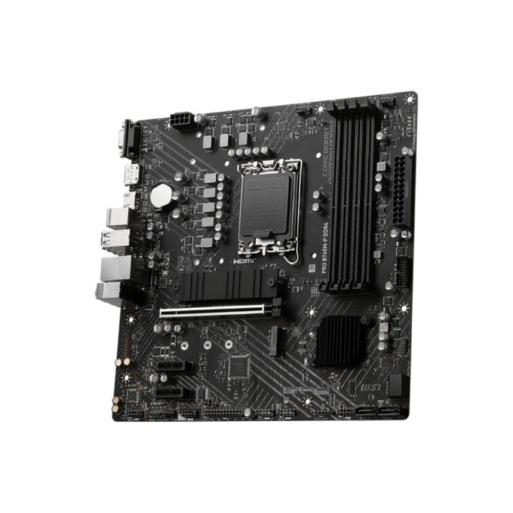 MSI PRO B760M-P DDR4 Intel B760 LGA 1700 micro ATX motherboard
