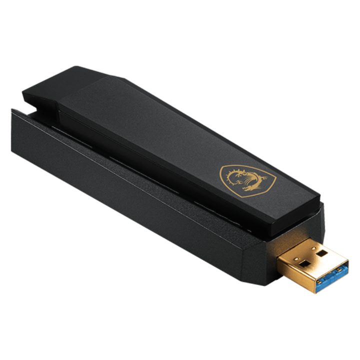 MSI AXE5400 adaptador e cartão de rede WLAN 2402 Mbit/s