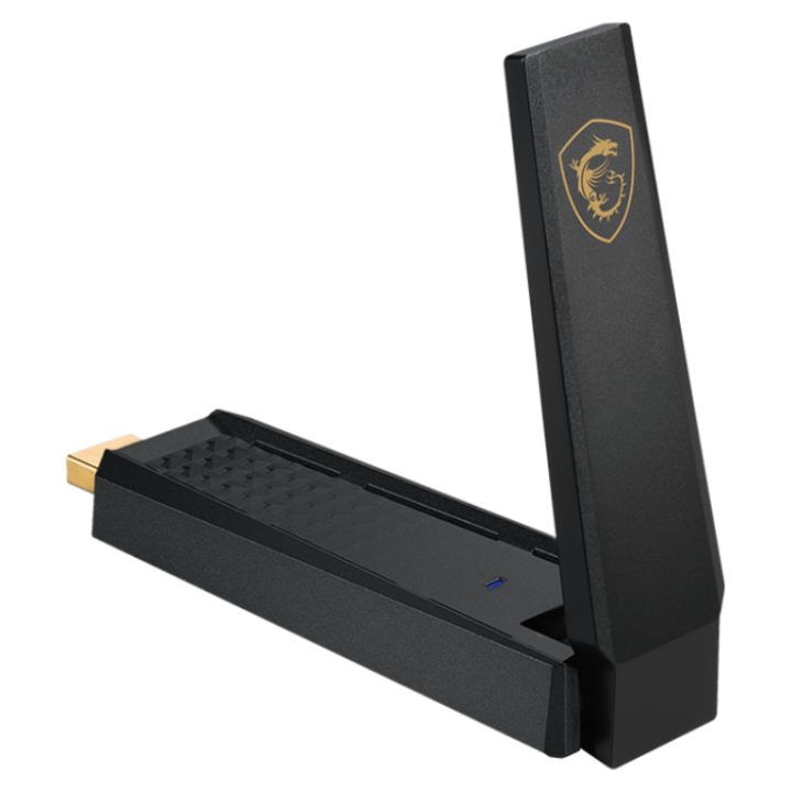 MSI AXE5400 adaptador e cartão de rede WLAN 2402 Mbit/s