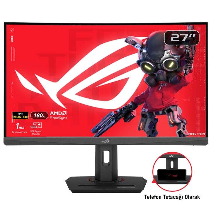 ASUS XG27WCS 27" QHD 180 Hz VA curvo