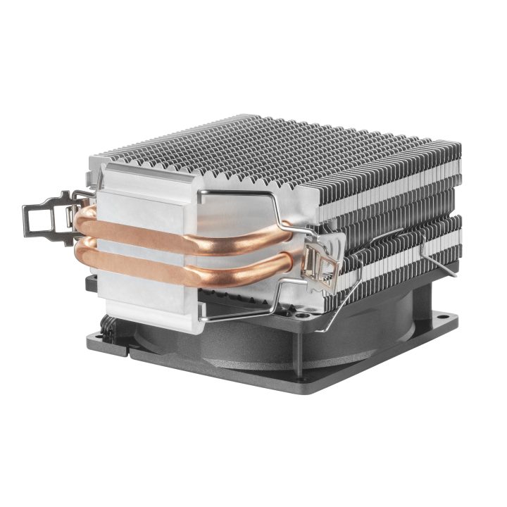 Mars Gaming MCPUARGB, RGB CPU Cooler, 2 HCT Heatpipes, 130W TDP…