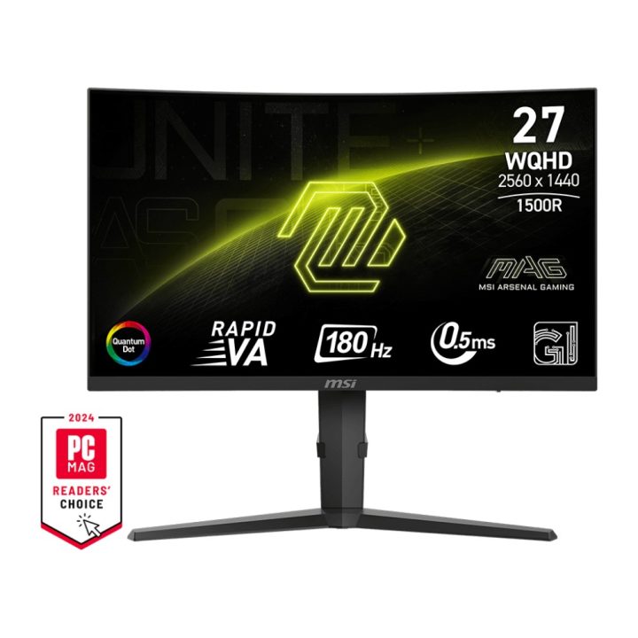 MSI MAG 275CQRF QD E2 27" QHD 180 Hz Curved