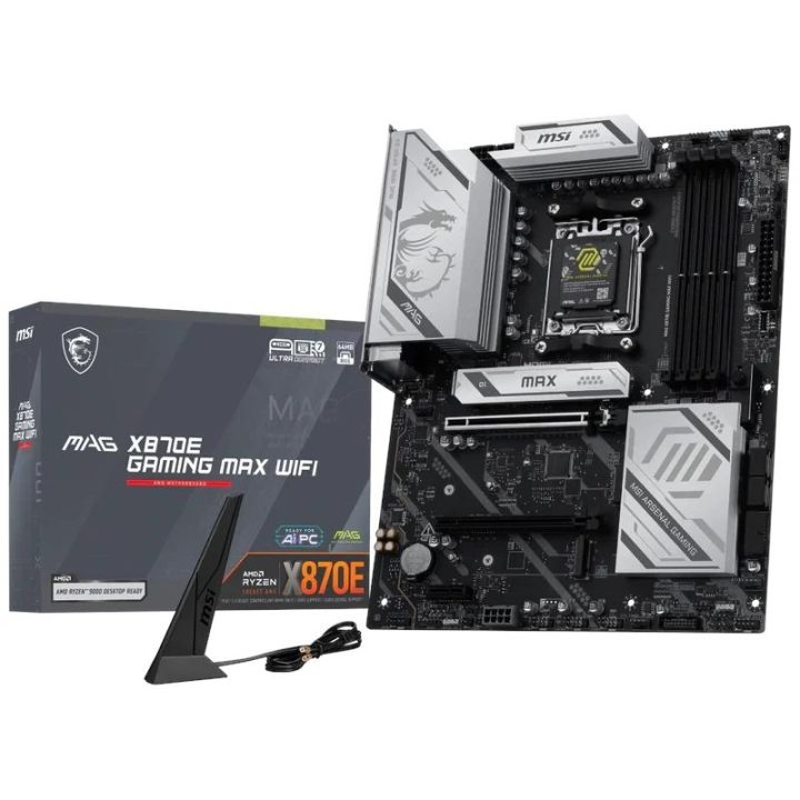 MSI MAG X870E GAMING PLUS MAX WIFI placa base AMD X870E Zócalo AM5 ATX