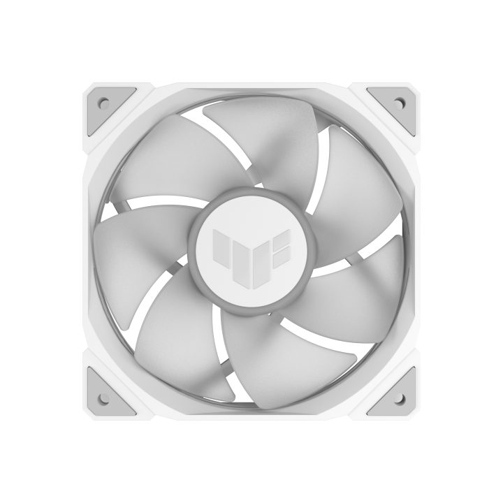 ASUS TUF GAMING TR120 ARGB REVERSE 1-pack White PC Case Fan 12 cm…