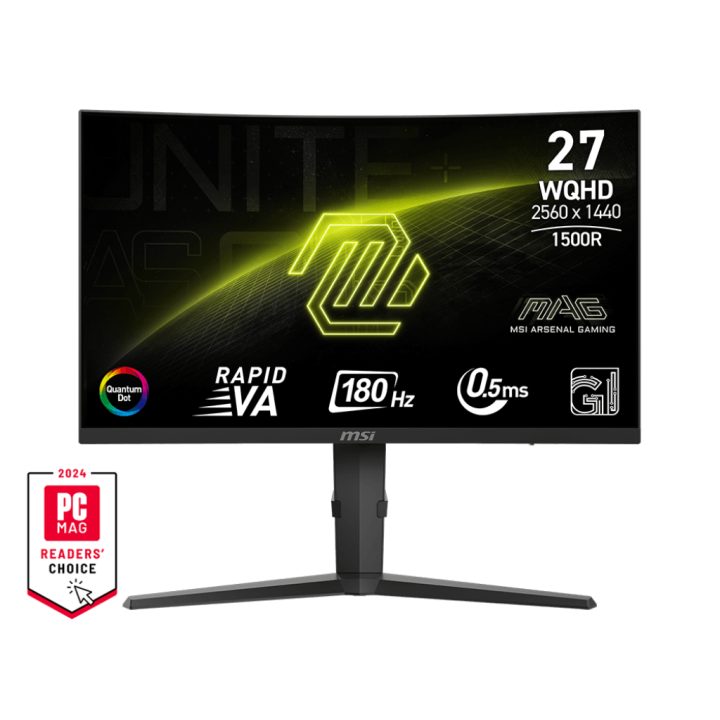 MSI MAG 275CQRF QD E2 27" QHD 180 Hz Curved