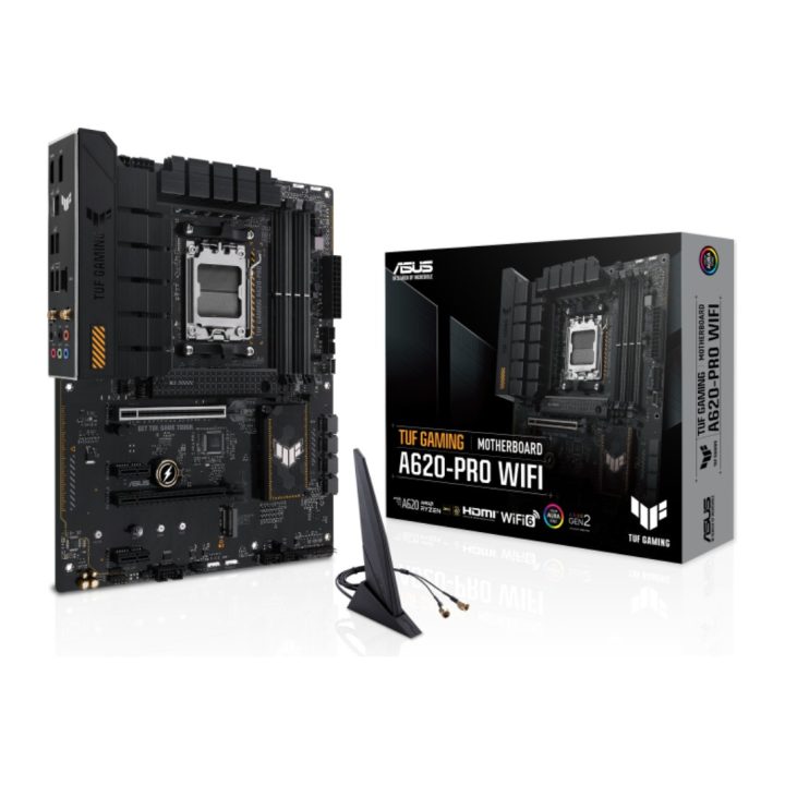 ASUS TUF GAMING A620-PRO WIFI AMD A620 AM5 Socket ATX