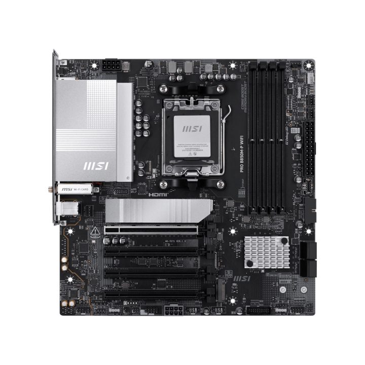 MSI PRO B850M-P WIFI AMD B850 Motherboard AM5 Socket Micro ATX