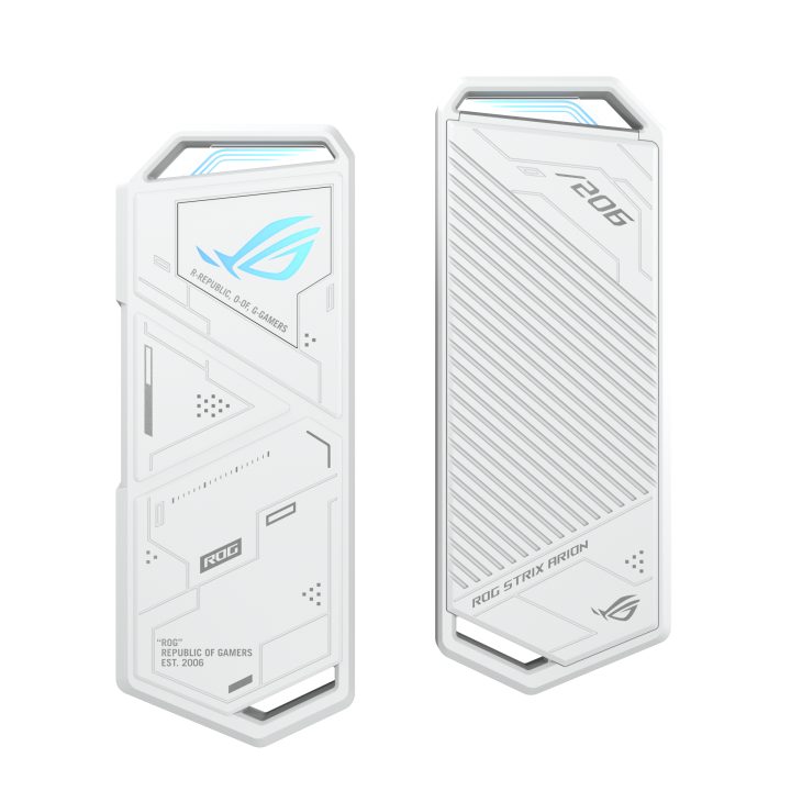 ASUS ROG Strix Arion White Edition External SSD Enclosure White M.2