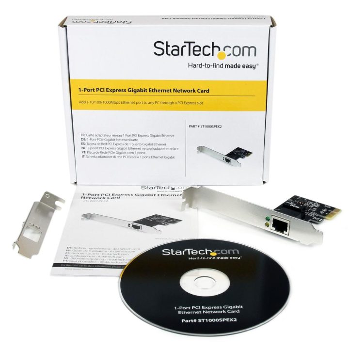 StarTech.com 1-Port Gigabit Ethernet PCI Express PCI-e Network…