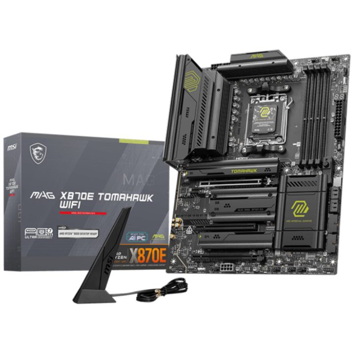 MSI MAG X870E TOMAHAWK WIFI Motherboard AMD X870E AM5 Socket ATX