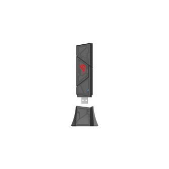 Adaptador USB ASUS ROG USB-BE92 Wi-Fi 7 BE6500 Tri-Band WLAN 6500…