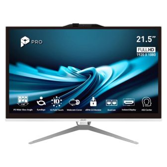 MSI Pro AP222T-606XEU i3-14100 8 512 DOS 22" tac.B (00-AC0152-654)