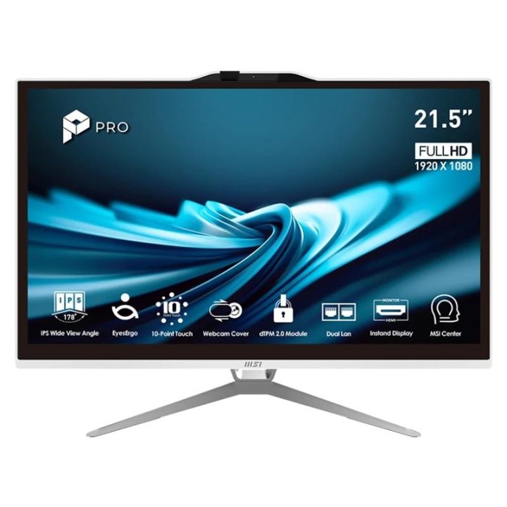 MSI Pro AP222T-606XEU i3-14100 8 512 DOS 22" tac.B (00-AC0152-654)