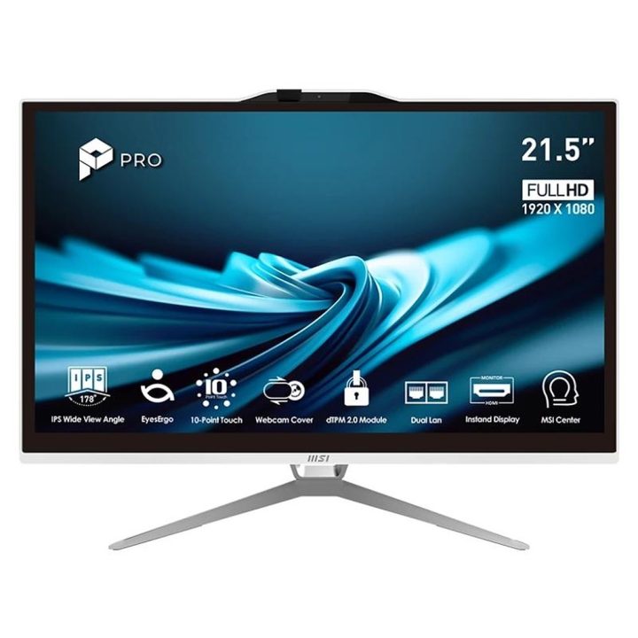 MSI Pro AP222T-606XEU i3-14100 8 512 DOS 22" tac.B (00-AC0152-654)
