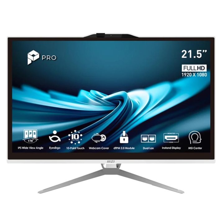 MSI Pro AP222T-606XEU i3-14100 8 512 DOS 22" tac.B (00-AC0152-654)