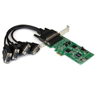 StarTech.com Placa Adaptadora PCI Express PCIe de 4 Portas Série…
