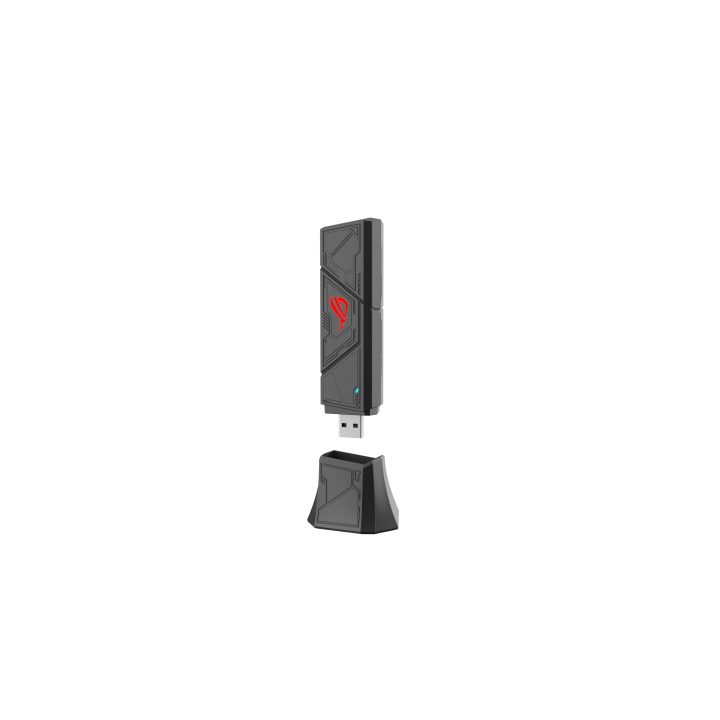 Adaptador USB ASUS ROG USB-BE92 Wi-Fi 7 BE6500 Tri-Band WLAN 6500…