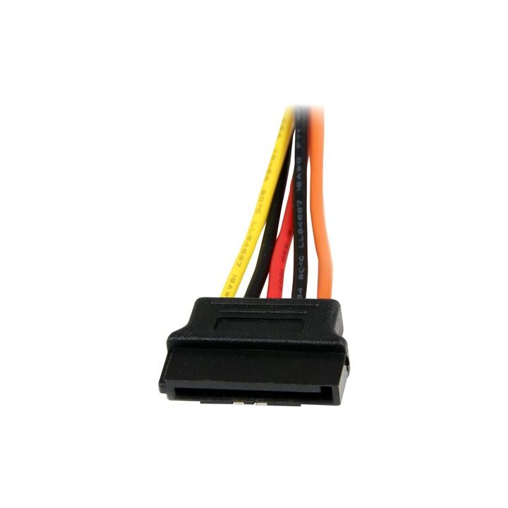StarTech.com 0.15m SATA Power Splitter Adapter Cable with Latching…
