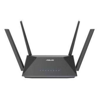 ASUS RT-AX52 AX1800 Router AiMesh sem fios Gigabit Ethernet de banda…