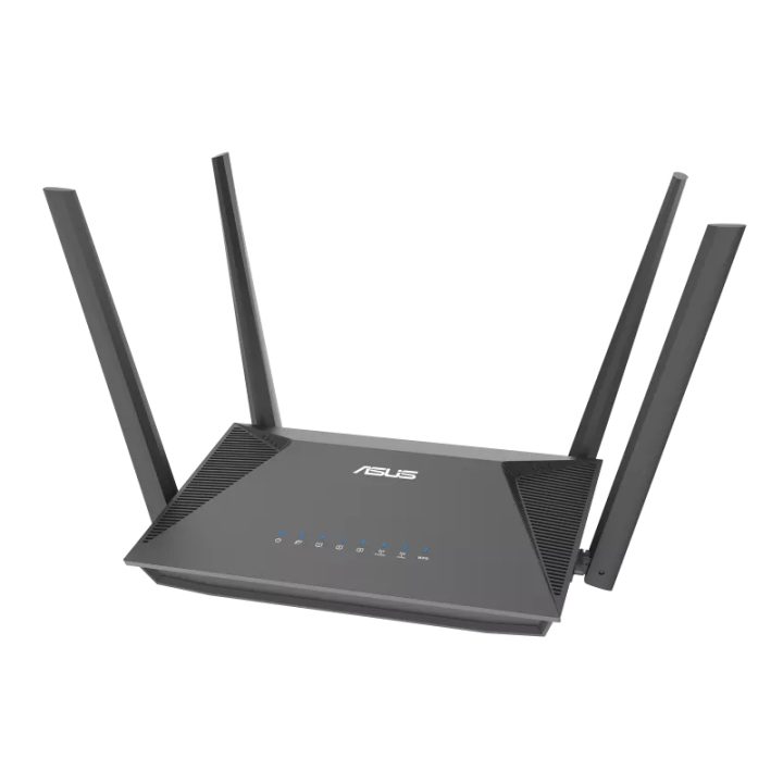 ASUS RT-AX52 AX1800 Router AiMesh sem fios Gigabit Ethernet de banda…