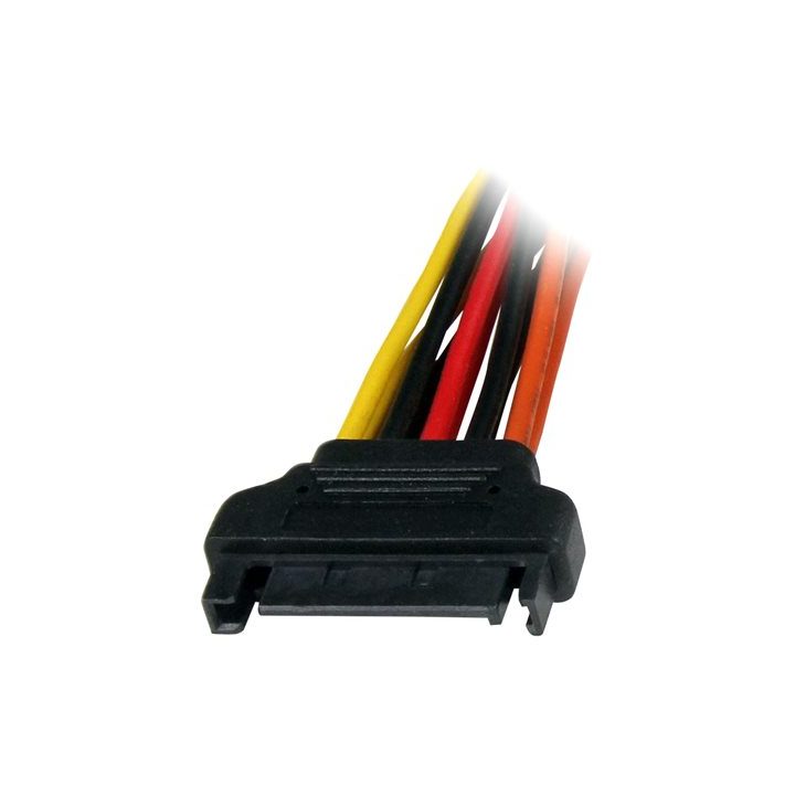 StarTech.com 0.15m SATA Power Splitter Adapter Cable with Latching…