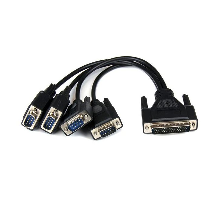 StarTech.com 4-Port PCI Express PCIe Serial Combo RS232 and RS485 RS…
