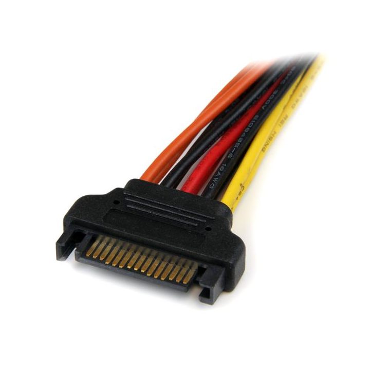 StarTech.com 0.15m SATA Power Splitter Adapter Cable with Latching…