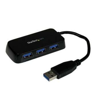 StarTech.com Adaptador Concentrador Hub Ladrón USB 3.0 (5Gbps) Super…